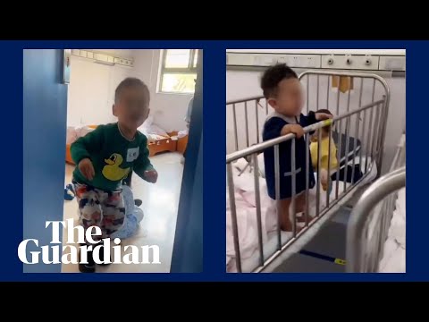 Video reportedly shows children infected with Covid separated from parents in Shanghai