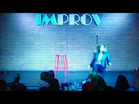 Comedian collapses on stage after taunting Jesus