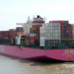 Ocean Network Express ONE cargo ship