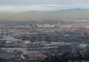 Port of Los Angeles Smog