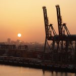 Port of Los Angeles Sunrise