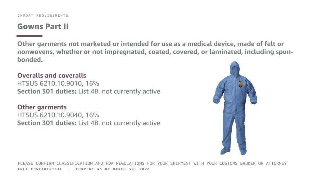 INLT Pandemic Supplies Webinar Gowns 2