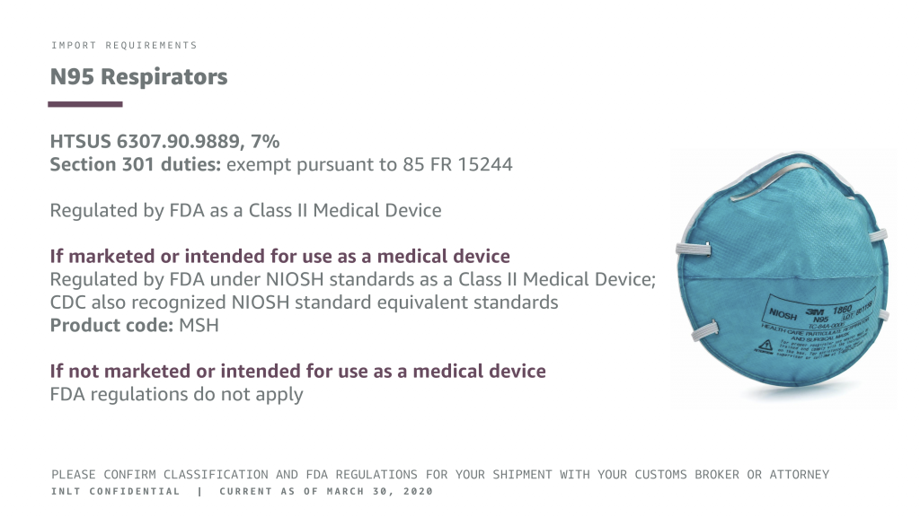 INLT pandemic supplies webinar n95 respirators