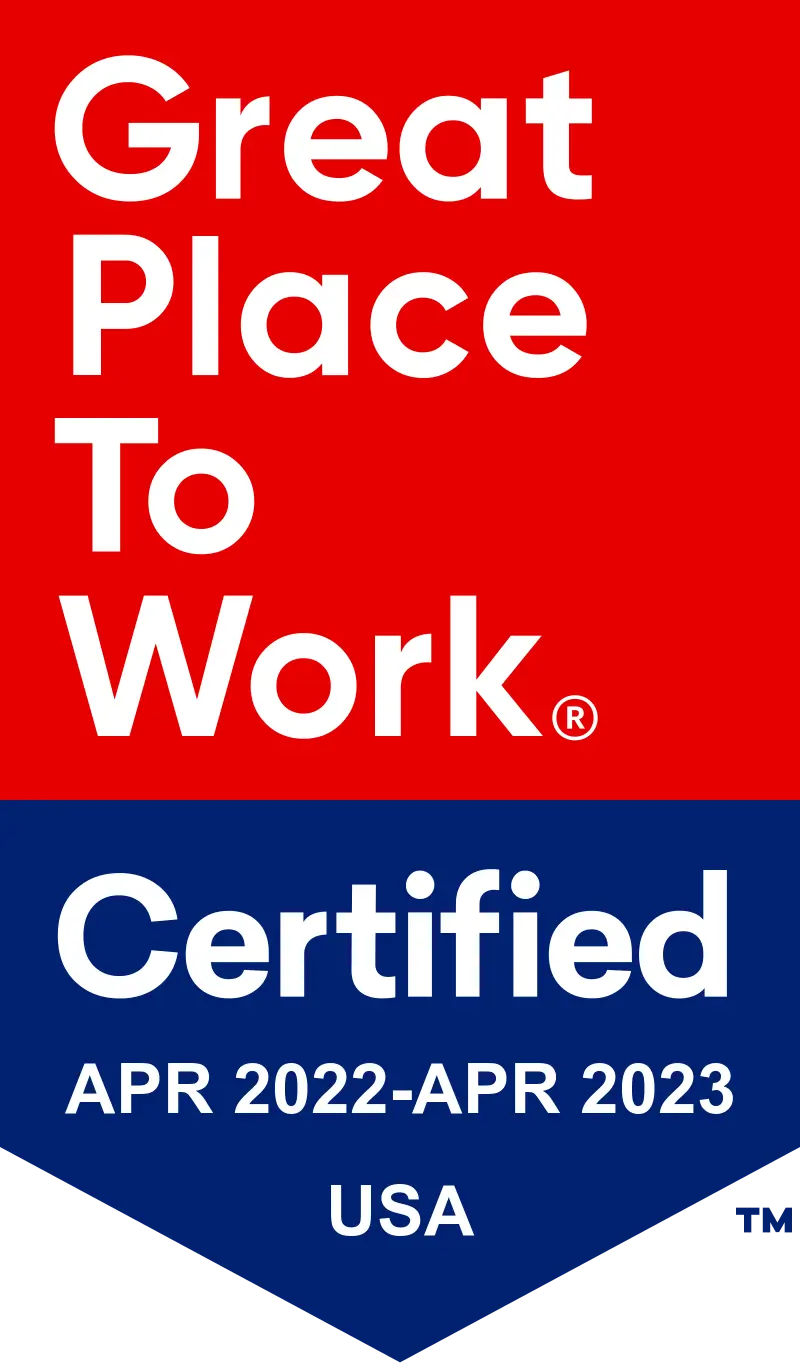 Certificado pelo Great Place to Work