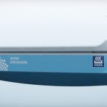 1st automated, electric, emission free container ship by Yara International & Kongsberg Gruppen